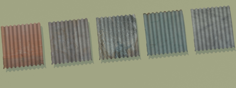 8face corrugated roofing